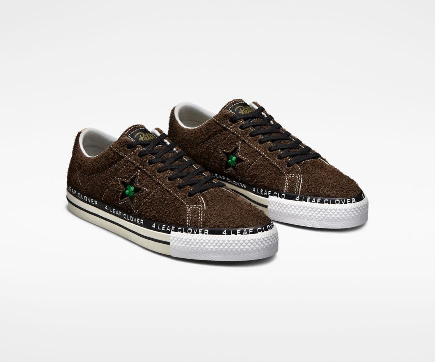 Tenisky Nizke Converse x Patta Four-Leaf Clover One Star Pro Panske Olivovo Zelená Biele | SK INYBW8